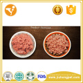 China supplier natural high quality beef flavor canned dog food